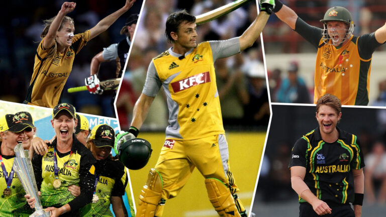 Australia's Greatest T20 Kits: A Visual Retrospective