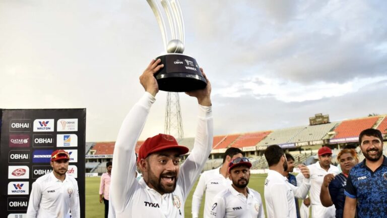 Rashid and Zadran Rested for One-off Test Against India
