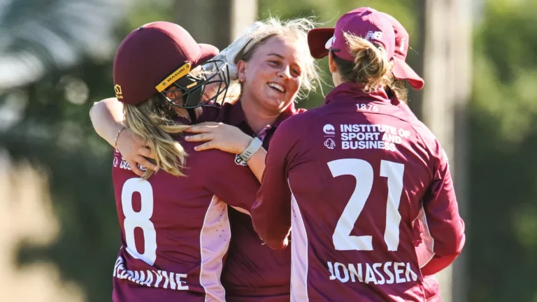 Parsons spins Queensland to cusp of WNCL final