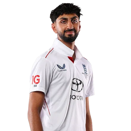 Shoaib Bashir - england Professional Cricketer | StatStrike